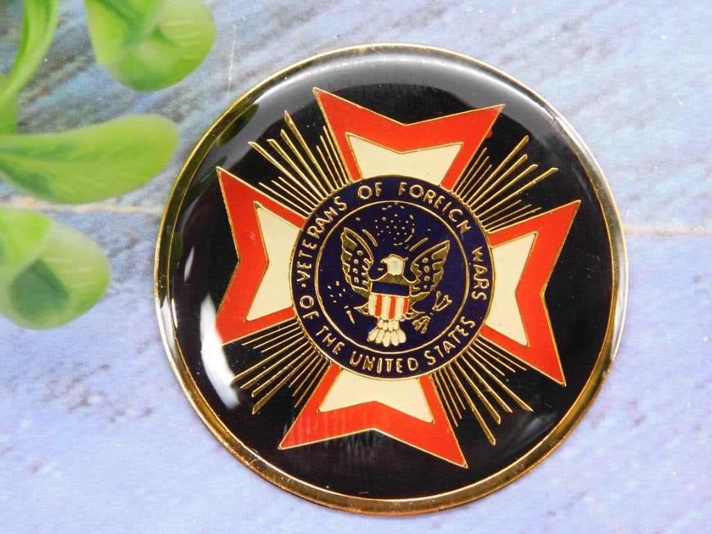 VETERAN CABOCHON MEDALLION: VETERAN CABOCHON MEDALLION