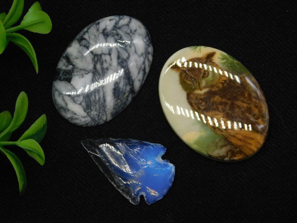 MIXED LOT ROCK STONE LAPIDARY SPECIMEN (1 of 2)