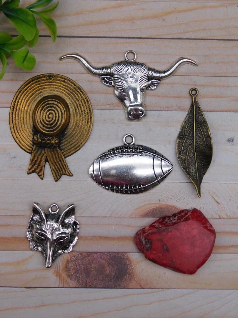 MIXED PENDANTS ROCK STONE LAPIDARY SPECIMEN: MIXED PENDANTS ROCK STONE LAPIDARY SPECIMEN