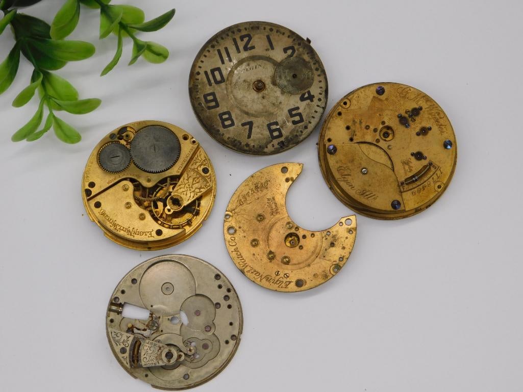 Vintage Watch Movements and Parts Watchmaking Watchmaker Tools (1 of 3)