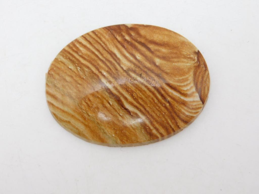 JASPER CABOCHON ROCK STONE LAPIDARY SPECIMEN (1 of 2)