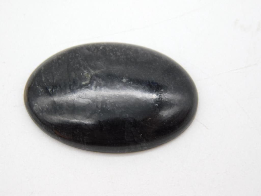 PIETERSITE CABOCHON ROCK STONE LAPIDARY SPECIMEN (1 of 2)