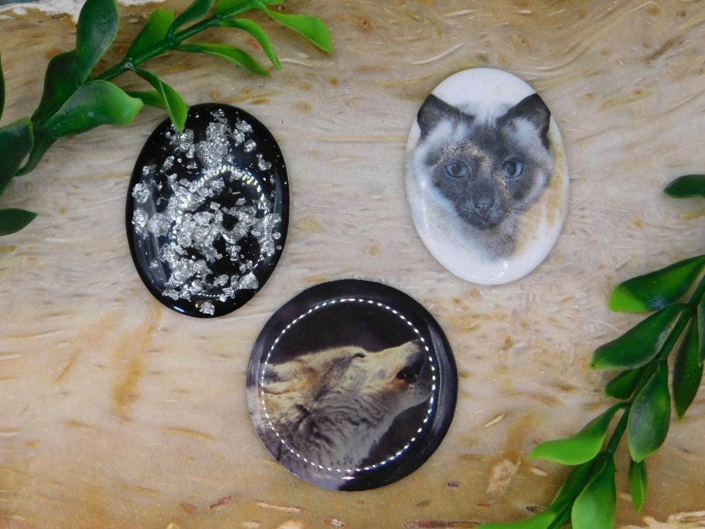 MIXED CABOCHON LOT ROCK STONE LAPIDARY SPECIMEN: MIXED CABOCHON LOT ROCK STONE LAPIDARY SPECIMEN