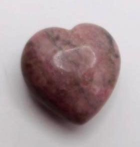 RHODOCHROSITE HEART ROCK STONE LAPIDARY SPECIMEN: RHODOCHROSITE HEART ROCK STONE LAPIDARY SPECIMEN