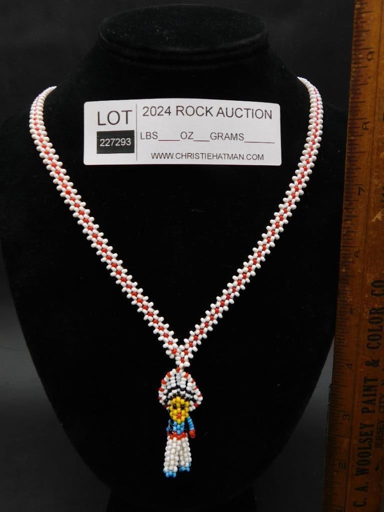 SEED BEAD NECKLACE - 3