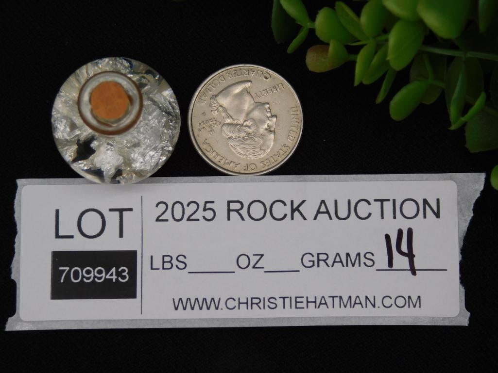 Pure Silver Flakes in Glass Bottle ROCK STONE LAPIDARY SPECIMEN: Pure Silver Flakes in Glass Bottle ROCK STONE LAPIDARY SPECIMEN