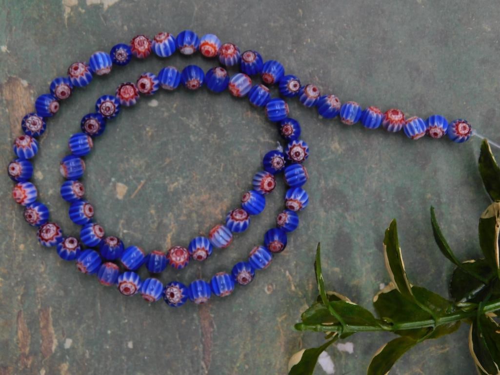 African Trade Beads Rock Stone Lapidary Specimen: African Trade Beads Rock Stone Lapidary Specimen