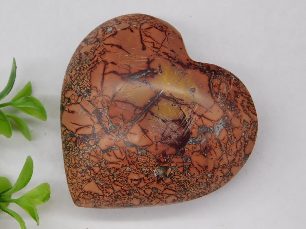 Mookaite Heart Rock Stone Lapidary Specimen (1 of 2)