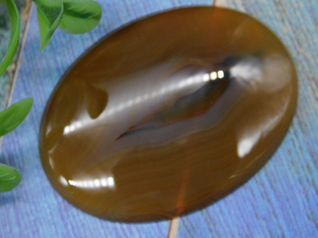 AGATE CABOCHON ROCK STONE LAPIDARY SPECIMEN: AGATE CABOCHON ROCK STONE LAPIDARY SPECIMEN