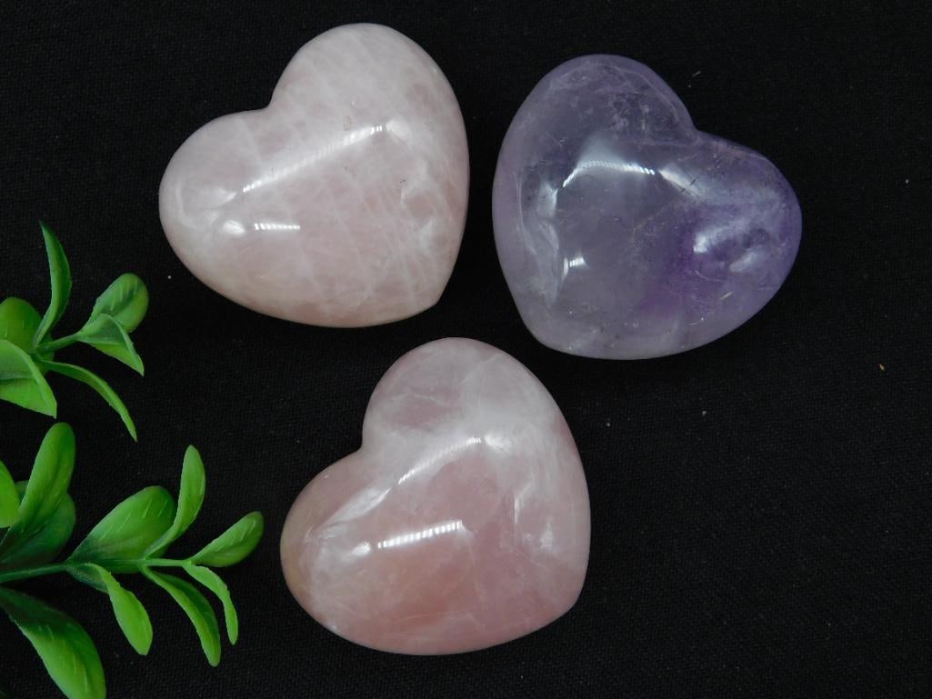 STONE HEARTS ROCK STONE LAPIDARY SPECIMEN: STONE HEARTS ROCK STONE LAPIDARY SPECIMEN