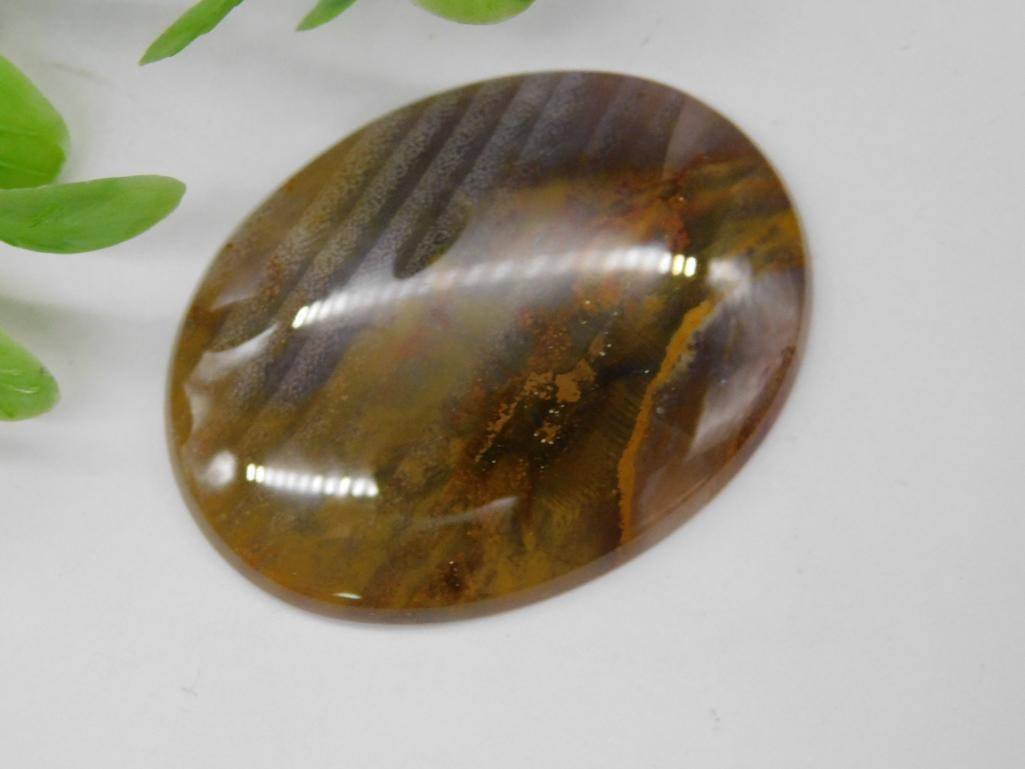 STONE CABOCHON ROCK STONE LAPIDARY SPECIMEN (1 of 2)