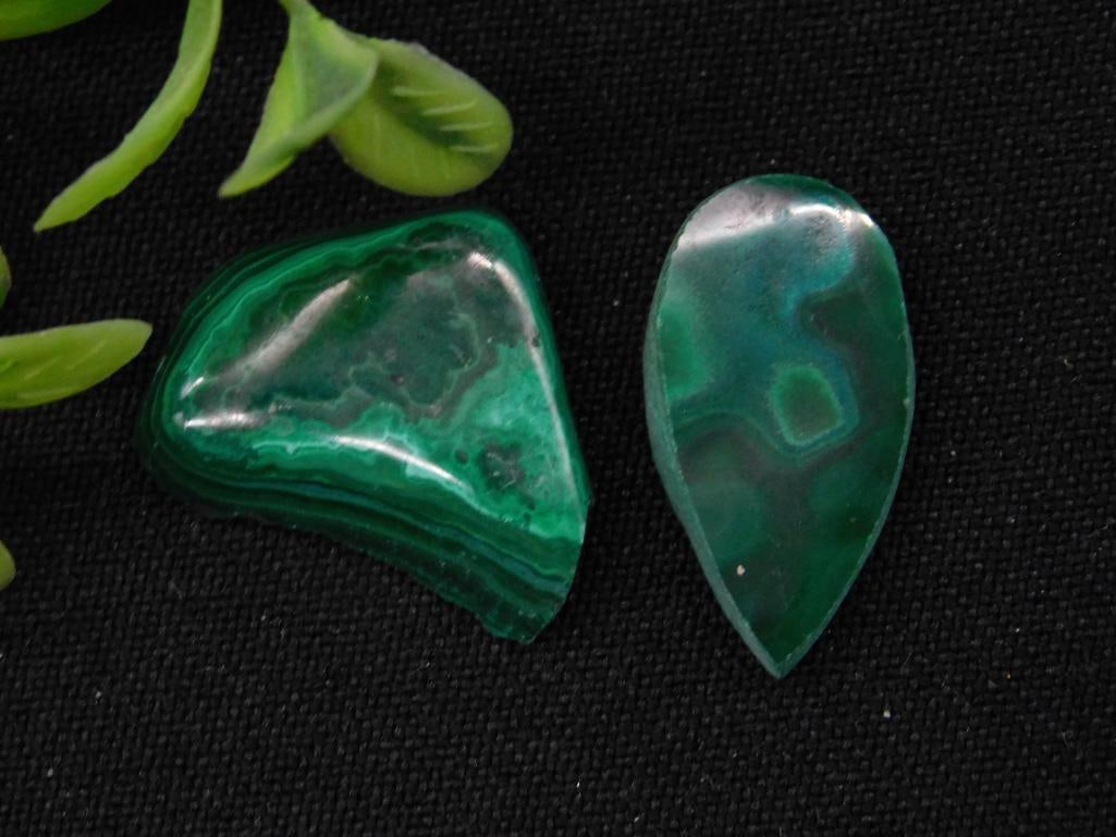 MALACHITE ROCK STONE LAPIDARY SPECIMEN (1 of 2)