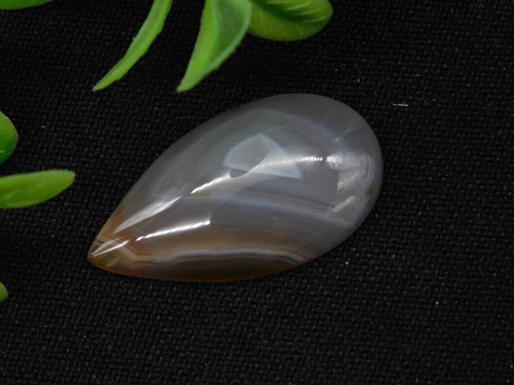 AGATE CABOCHON ROCK STONE LAPIDARY SPECIMEN (1 of 2)