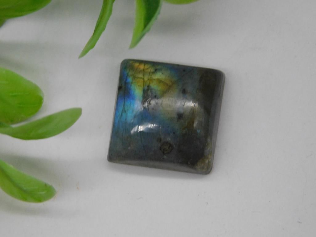 LABRADORITE CABOCHON ROCK STONE LAPIDARY SPECIMEN (1 of 2)