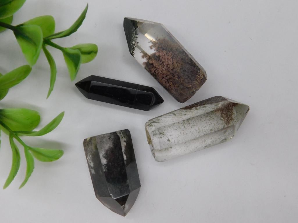 STONE POINTS ROCK STONE LAPIDARY SPECIMEN (1 of 2)