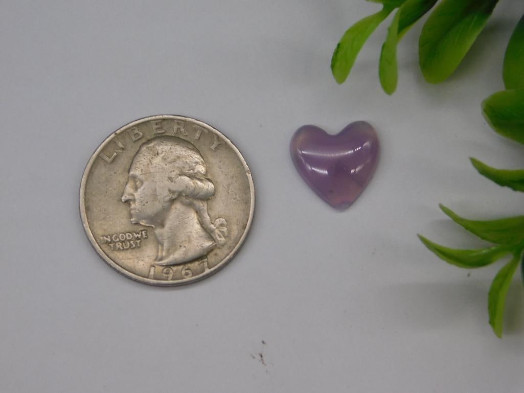 STONE HEART ROCK STONE LAPIDARY SPECIMEN - 2