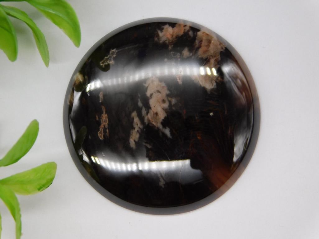 STONE CABOCHON ROCK STONE LAPIDARY SPECIMEN (1 of 2)