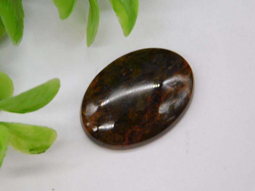 STONE CABOCHON ROCK STONE LAPIDARY SPECIMEN (1 of 2)