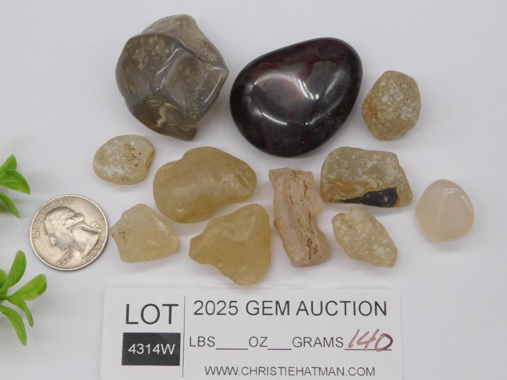 MIXED LOT ROCK STONE LAPIDARY SPECIMEN - 2