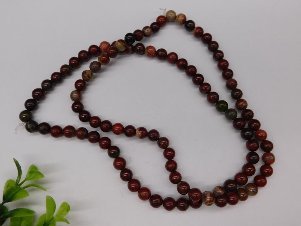 STONE BEADS ROCK STONE LAPIDARY SPECIMEN: STONE BEADS ROCK STONE LAPIDARY SPECIMEN