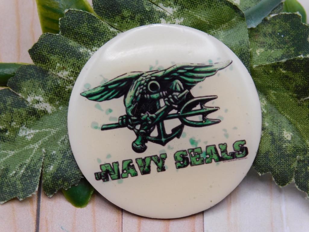 NAVY SEALS CABOCHON ROCK STONE LAPIDARY SPECIMEN: NAVY SEALS CABOCHON ROCK STONE LAPIDARY SPECIMEN