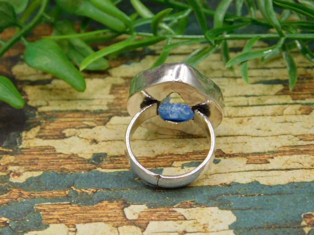 GEODE SLICE RING ROCK STONE LAPIDARY SPECIMEN - 3