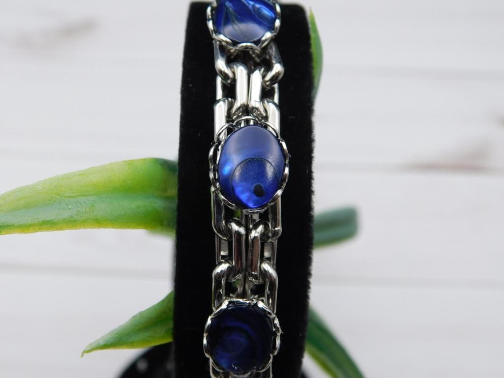 ABALONE STONE BRACELET ROCK STONE LAPIDARY SPECIMEN (1 of 2)