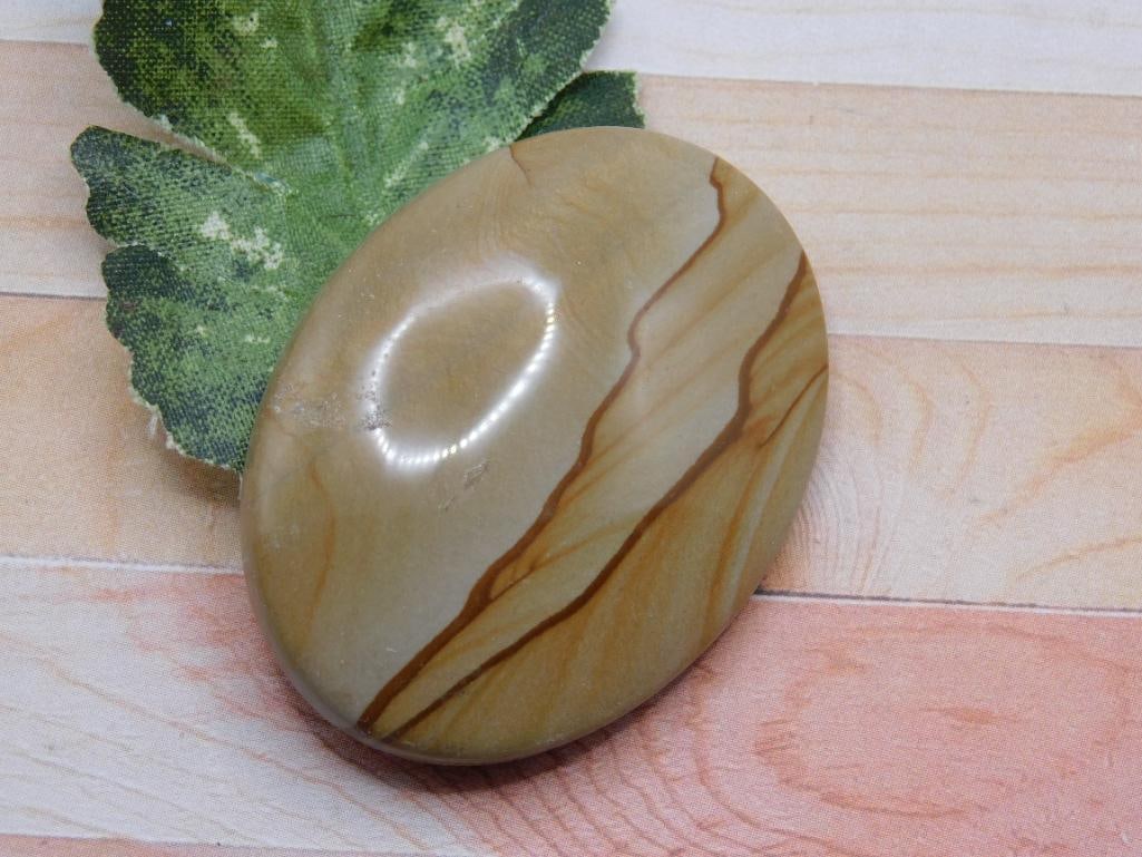 JASPER CABOCHON ROCK STONE LAPIDARY SPECIMEN (1 of 2)