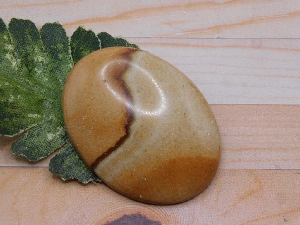 JASPER CABOCHON ROCK STONE LAPIDARY SPECIMEN: JASPER CABOCHON ROCK STONE LAPIDARY SPECIMEN