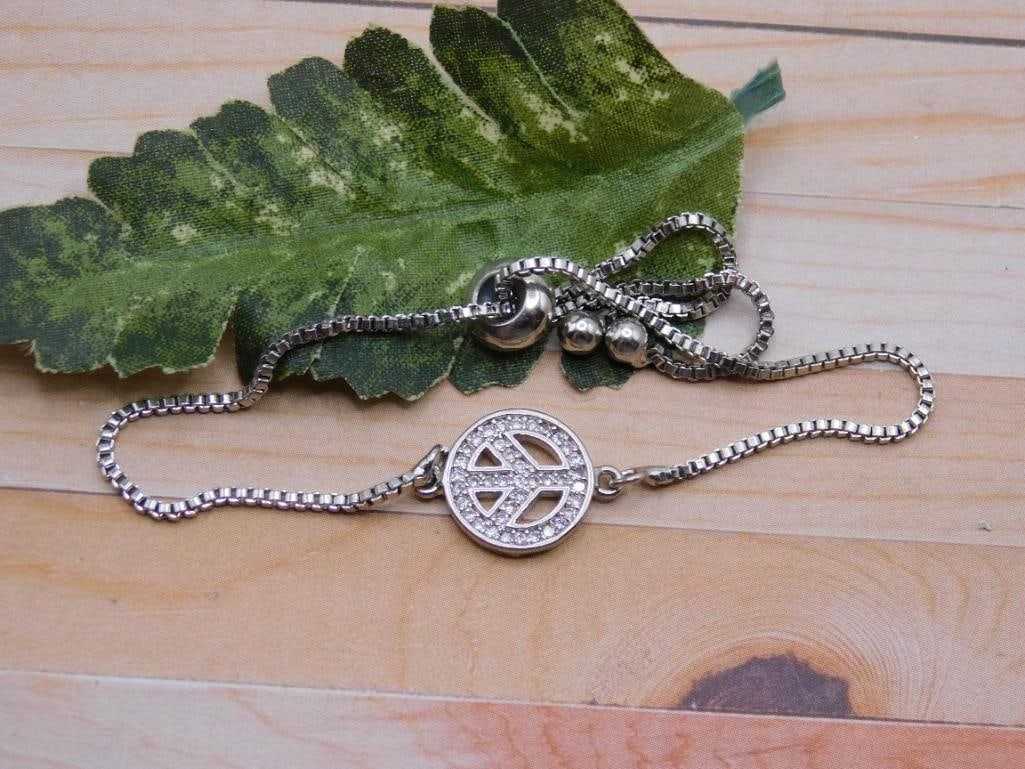 GENUINE STONE ADJUSTABLE BRACELET ROCK STONE LAPIDARY SPECIMEN: GENUINE STONE ADJUSTABLE BRACELET ROCK STONE LAPIDARY SPECIMEN