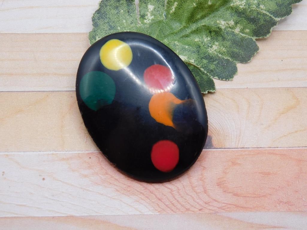 CABOCHON ROCK STONE LAPIDARY SPECIMEN: CABOCHON ROCK STONE LAPIDARY SPECIMEN