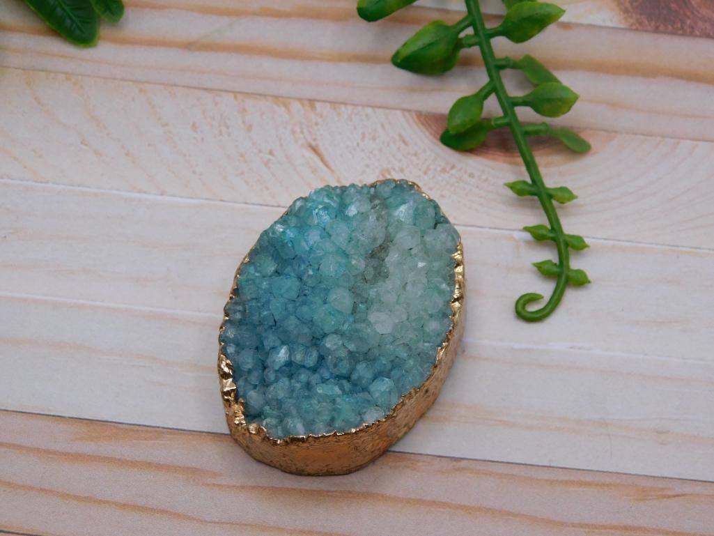 DRUZY QUARTZ ROCK STONE LAPIDARY SPECIMEN (1 of 3)