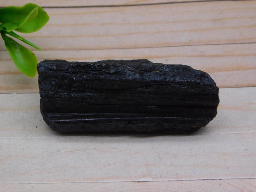 BLACK TOURMALINE ROCK STONE LAPIDARY SPECIMEN: BLACK TOURMALINE ROCK STONE LAPIDARY SPECIMEN