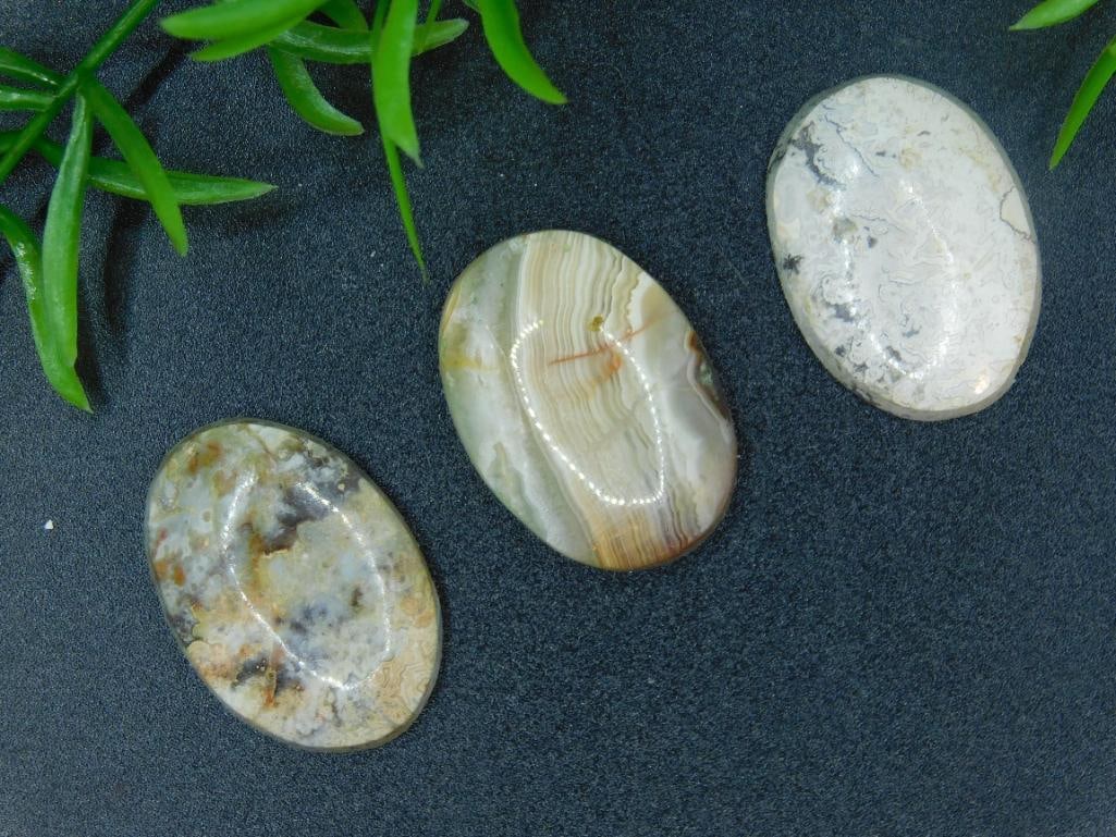 CABOCHONS ROCK STONE LAPIDARY SPECIMEN (1 of 4)