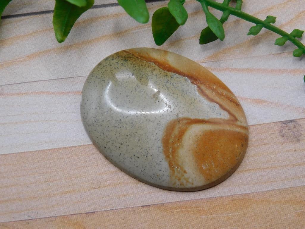 JASPER CABOCHON ROCK STONE LAPIDARY SPECIMEN (1 of 2)