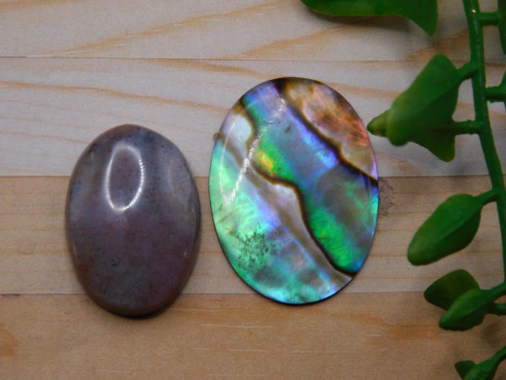 CABOCHONS ROCK STONE LAPIDARY SPECIMEN: CABOCHONS ROCK STONE LAPIDARY SPECIMEN