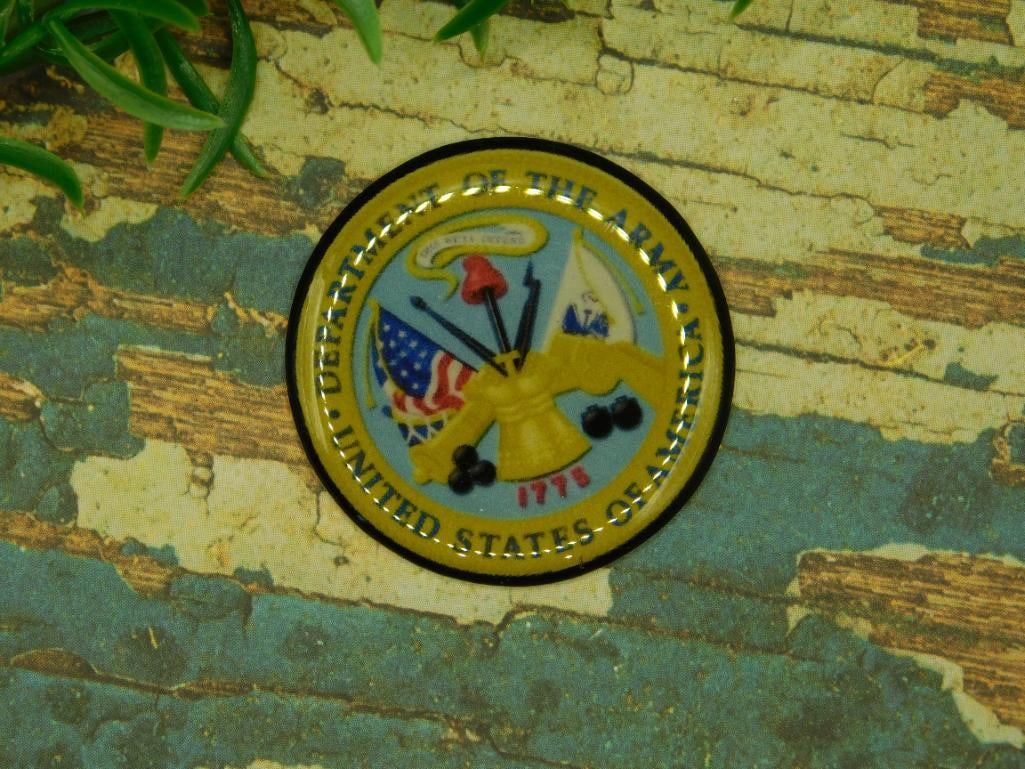 ARMY CABOCHON ROCK STONE LAPIDARY SPECIMEN: ARMY CABOCHON ROCK STONE LAPIDARY SPECIMEN