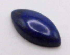 LAPIS LAZULI CABOCHON ROCK STONE LAPIDARY SPECIMEN (1 of 2)