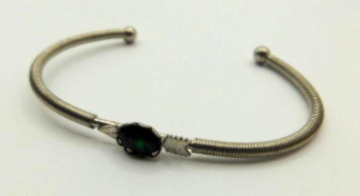 ABALONE STONE BRACELET ROCK STONE LAPIDARY SPECIMEN (1 of 2)