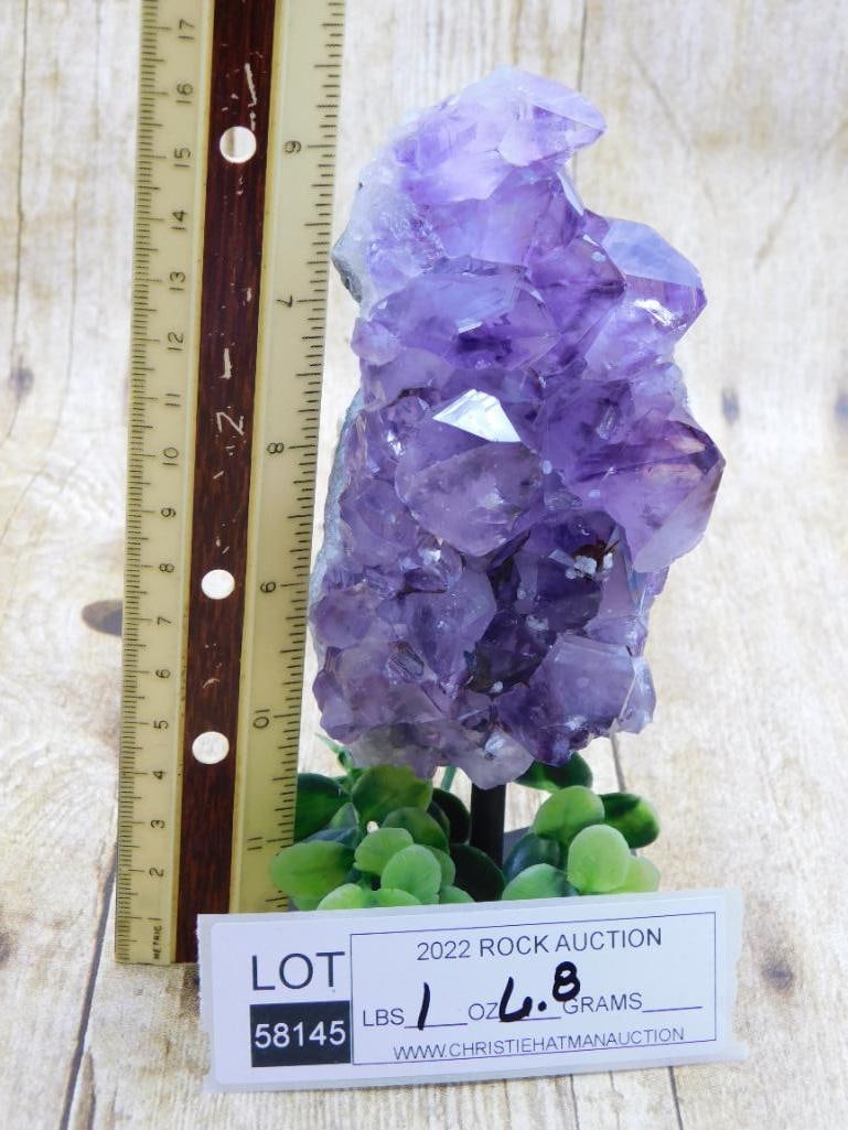 AMETHYST DISPLAY ROCK STONE LAPIDARY SPECIMEN - 2