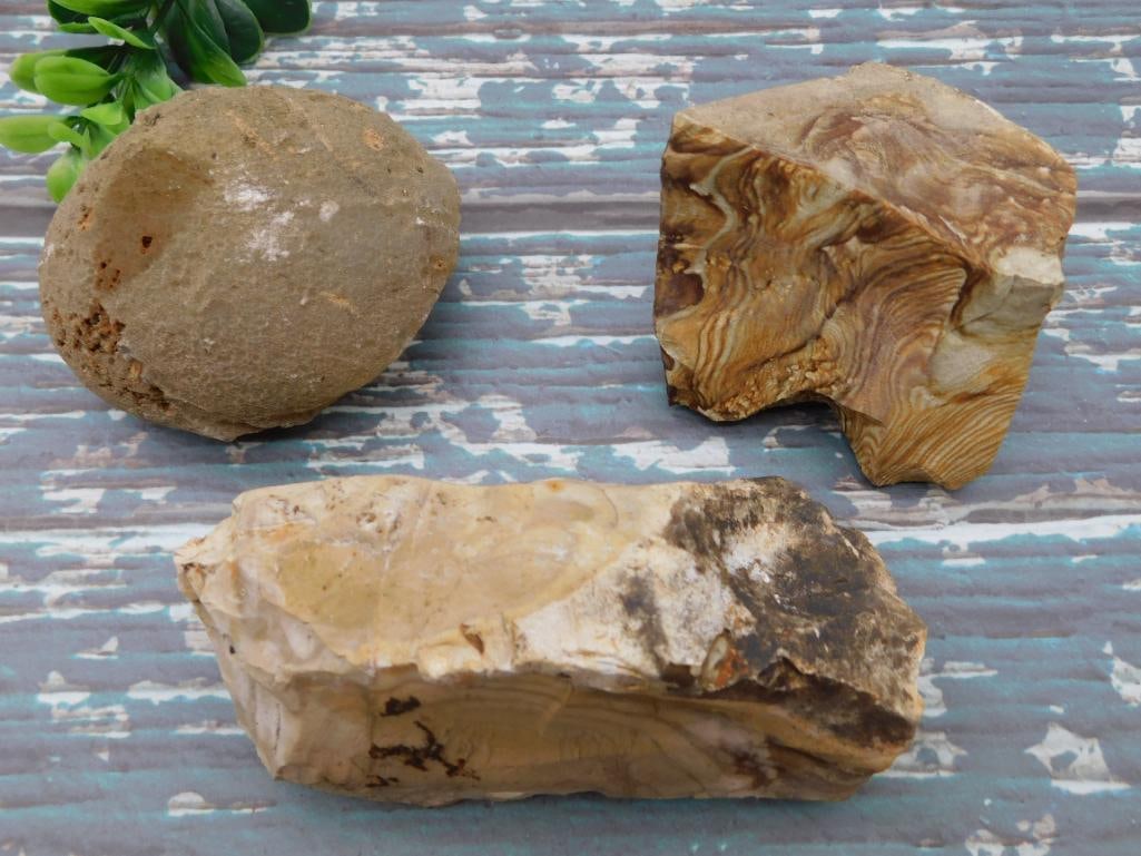 MIXED LOT ROCK STONE LAPIDARY SPECIMEN (1 of 2)