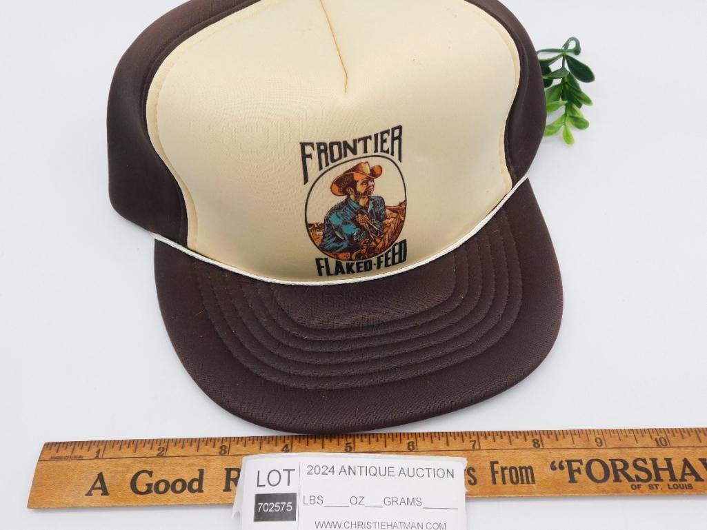 FRONTIER FLAKED FEED TRUCKER HAT - 3