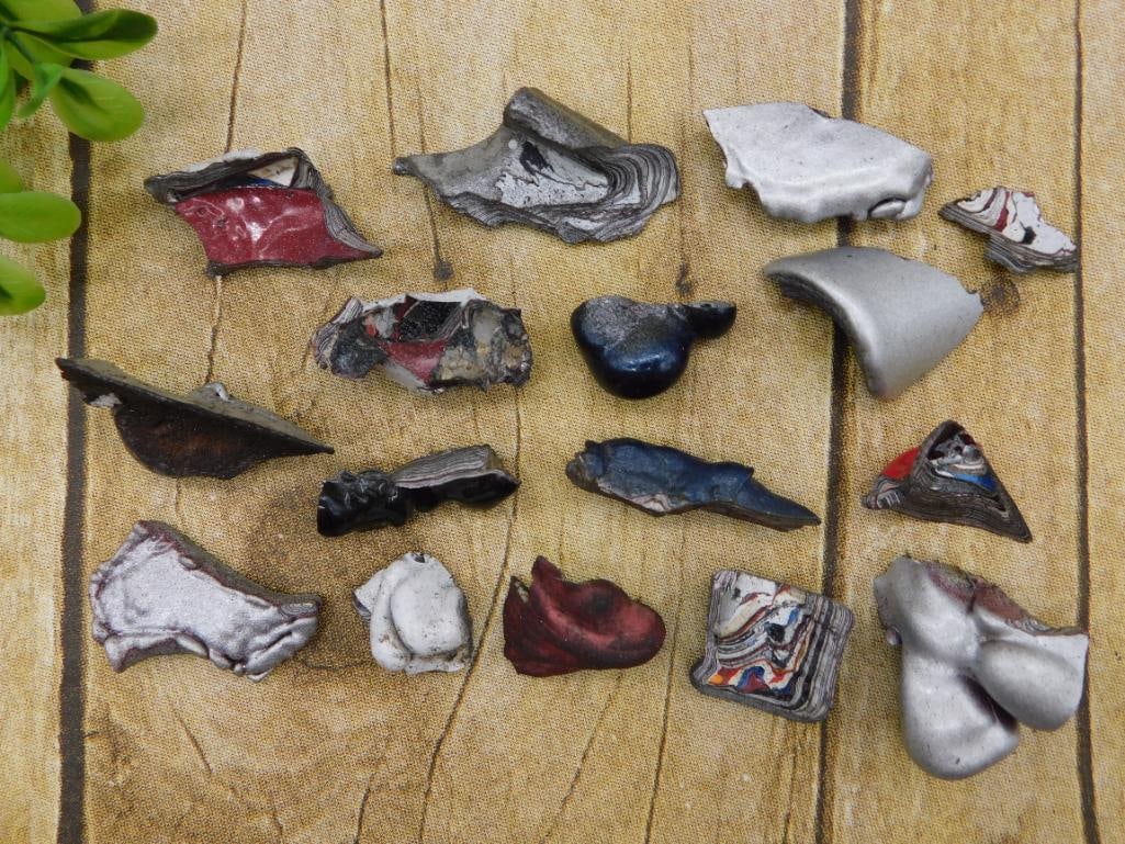 FORDITE MOTOR CITY AGATE ROCK STONE LAPIDARY SPECIMEN: FORDITE MOTOR CITY AGATE ROCK STONE LAPIDARY SPECIMEN