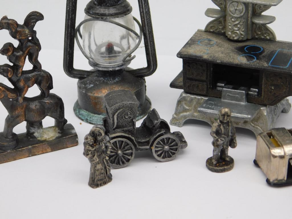 Miniature Metal Figurines and Objects - 2