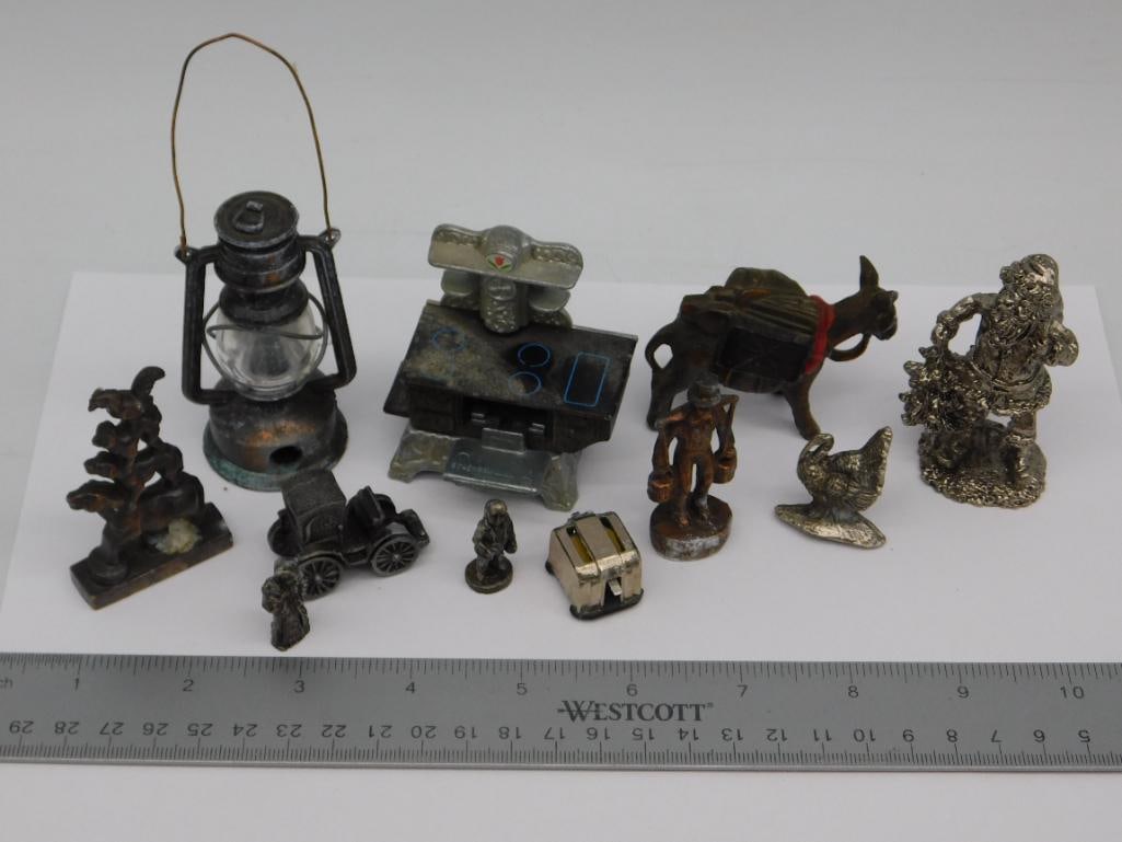 Miniature Metal Figurines and Objects - 3