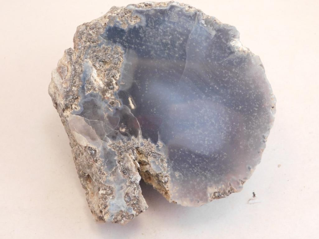 AGATE ROCK STONE LAPIDARY SPECIMEN (1 of 2)