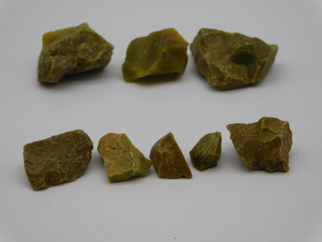 GREEN OPAL ROCK STONE LAPIDARY SPECIMEN: GREEN OPAL ROCK STONE LAPIDARY SPECIMEN