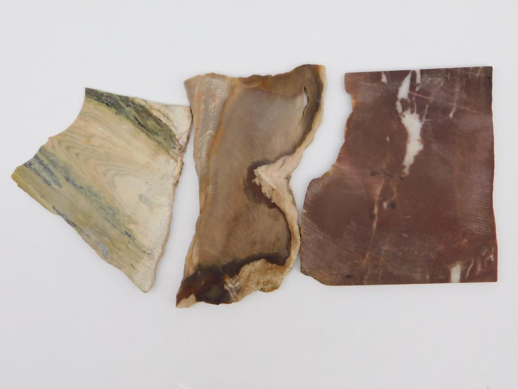 MIXED ROCK STONE LAPIDARY SPECIMEN: MIXED ROCK STONE LAPIDARY SPECIMEN