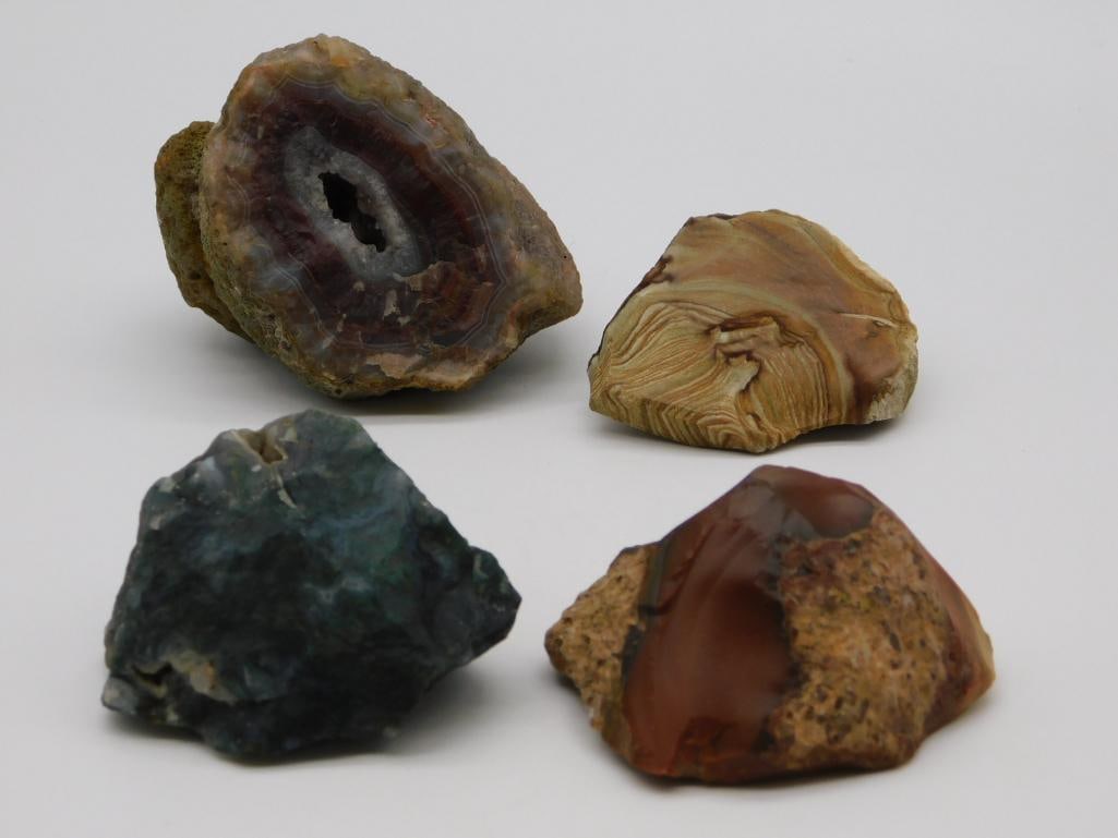 MIXED ROCK STONE LAPIDARY SPECIMEN: MIXED ROCK STONE LAPIDARY SPECIMEN