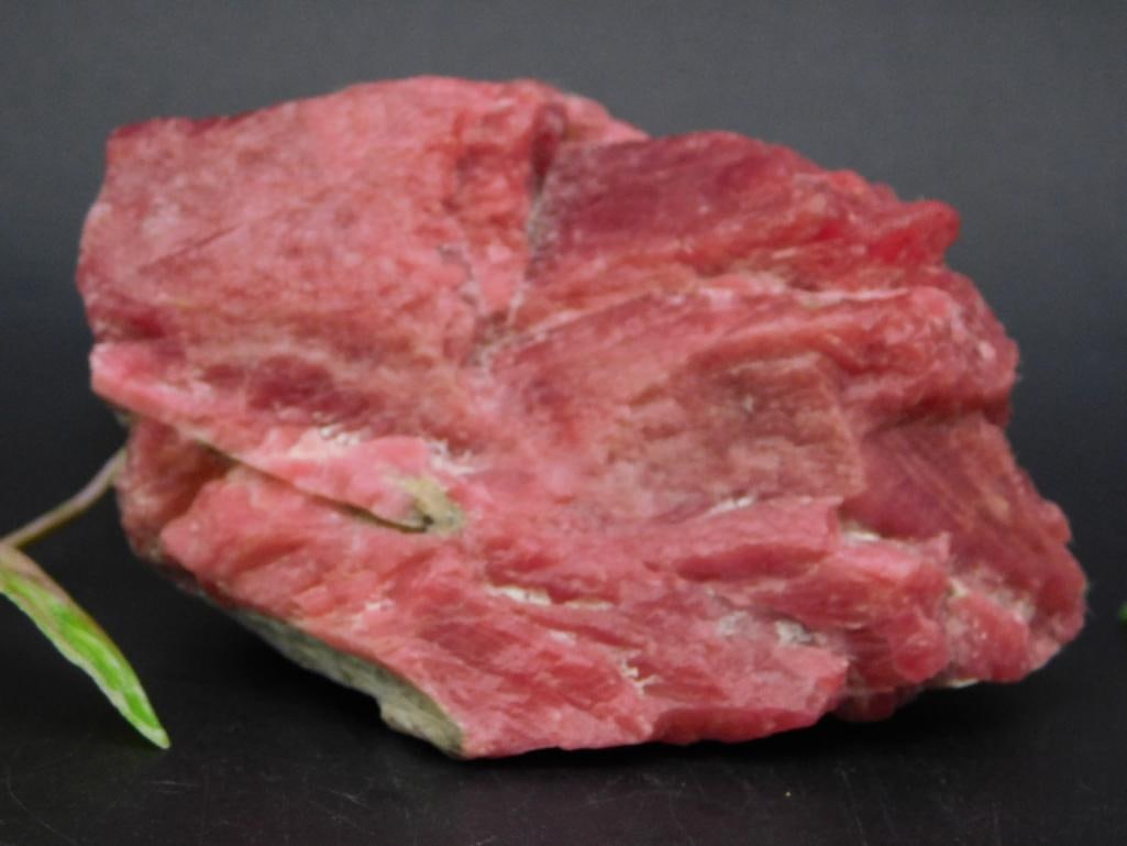 GEM RHODONITE ROCK STONE LAPIDARY SPECIMEN (1 of 2)